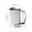 Handheld Stainless Steel Batter Dispenser 900ml Cupcake Batter Funnel Mixing Batter Separator (No FDA) - Siver - 3