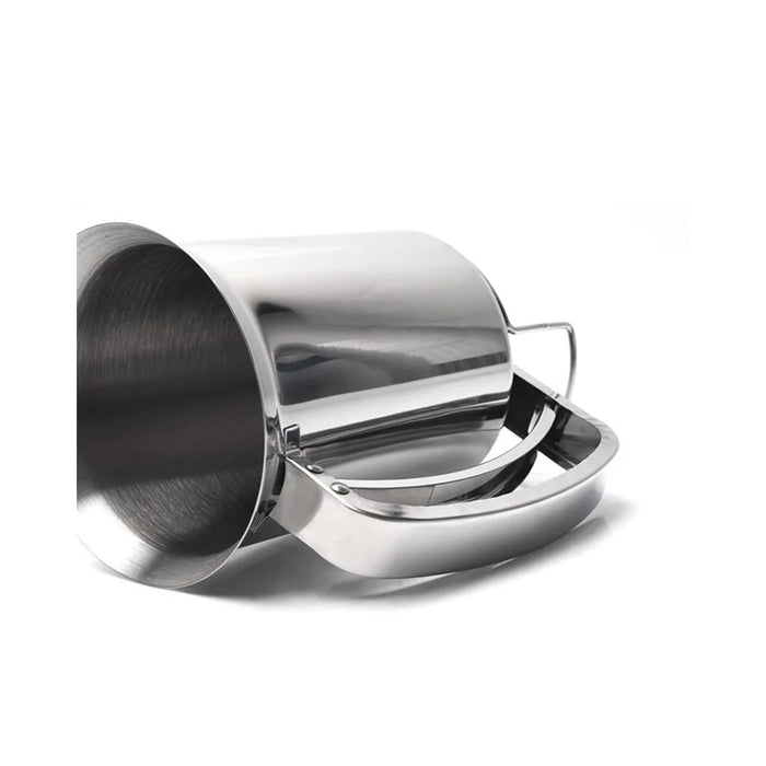 Handheld Stainless Steel Batter Dispenser 900ml Cupcake Batter Funnel Mixing Batter Separator (No FDA) - Siver - 5