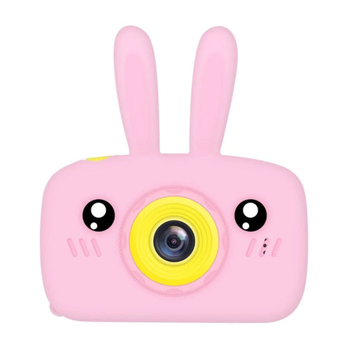 Cartoon Digital Children Camera Creative Educational Photography Toy - Pink Rabbit - 1