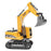 1:24 Wireless Remote Control Excavator 2.4G Six-Way Alloy Excavator Gift - 4