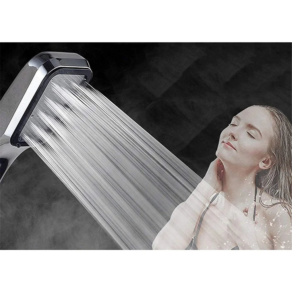 3Pcs/Set 300 - Hole Pressurized Bath Shower Head Water Saving Booster - 2