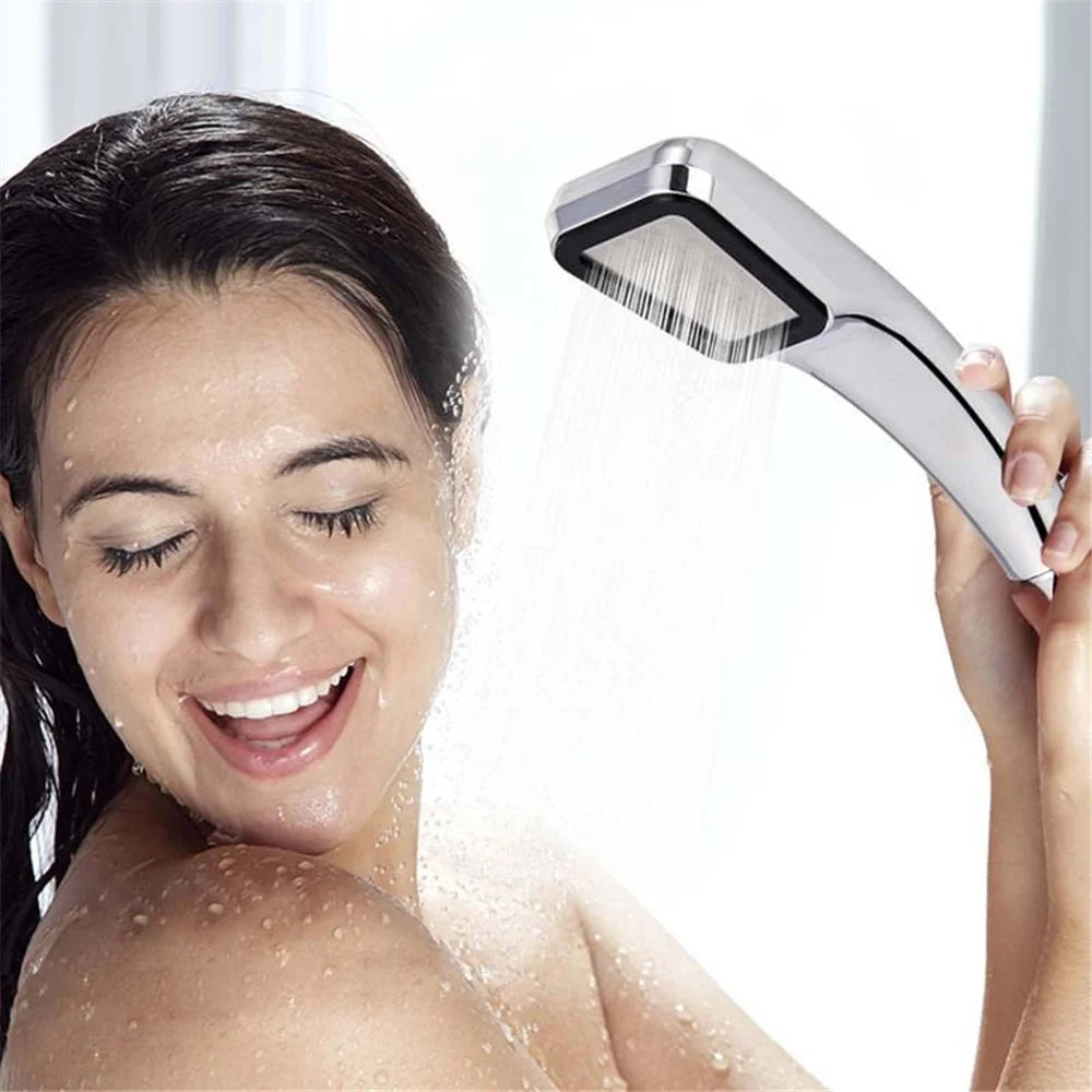 3Pcs/Set 300 - Hole Pressurized Bath Shower Head Water Saving Booster - 3