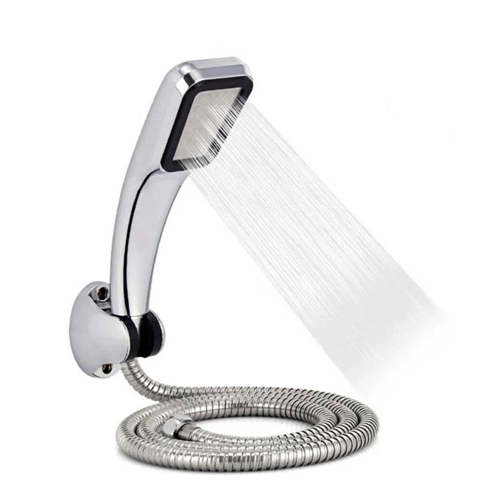 3Pcs/Set 300 - Hole Pressurized Bath Shower Head Water Saving Booster - 4