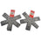 6Pcs Pan Pot Protector Pad Table Separator Placemat Anti-scald Pad Heat Insulation Felt Pan Pad - 1