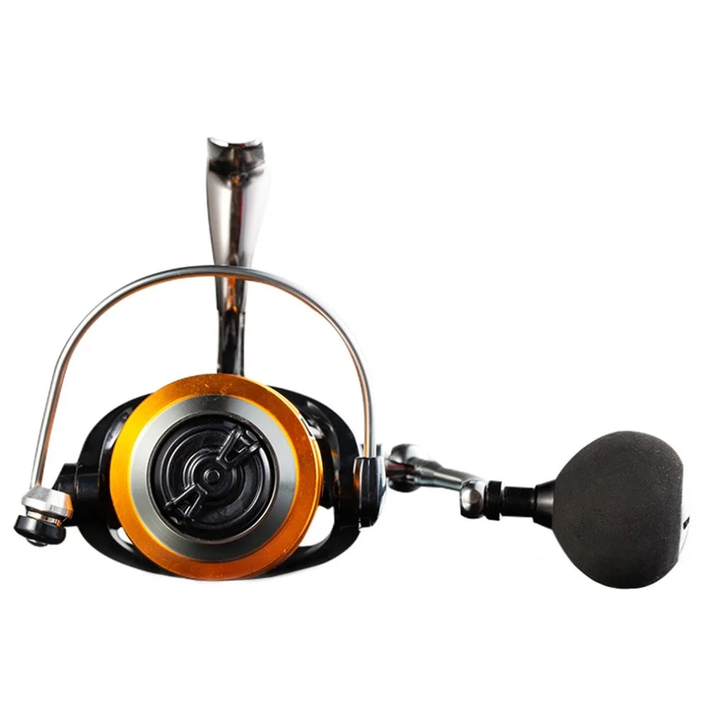 DEUKIO One-way Spinning Fishing Reel Without Gap All-metal Fishing Wheel 5.0:1 - FBE6000 - 1