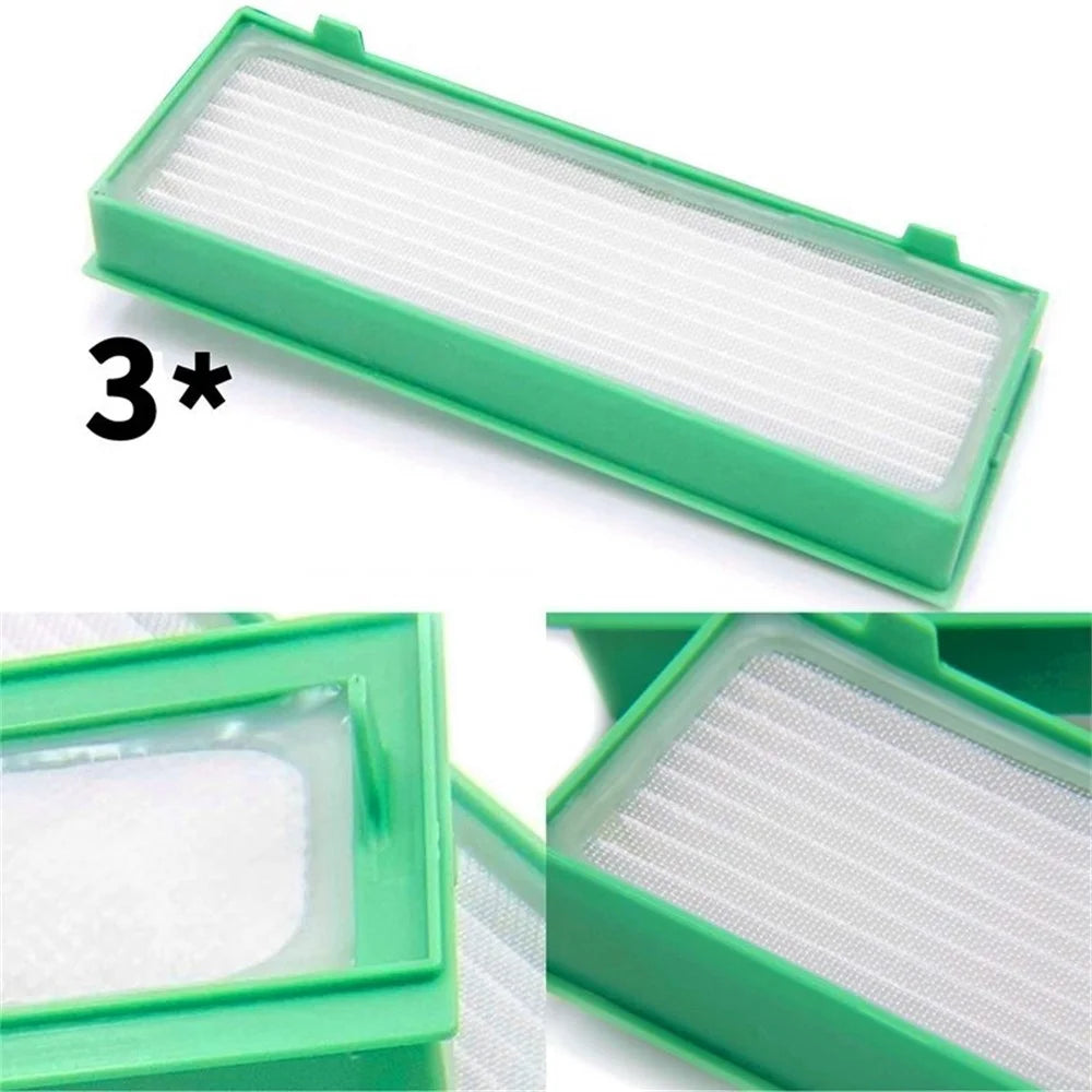 3Pcs / Set Vacuum Filters Maintenance kit for Vorwerk Kobold VR200 / VR300 Robot Vacuum Cleaners - 6