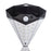 Waterproof Solar Power Light 36 - LED Human Body Induction Lamp Landscape Garden Wall Lamp - 2