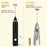 USB Rechargeable Electric Handheld Frother Household Mixer Kitchen Tool - 3