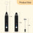 USB Rechargeable Electric Handheld Frother Household Mixer Kitchen Tool - 6