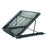 Adjustable Laptop Computer Bracket Mesh Holder Stand Base - Black - 1