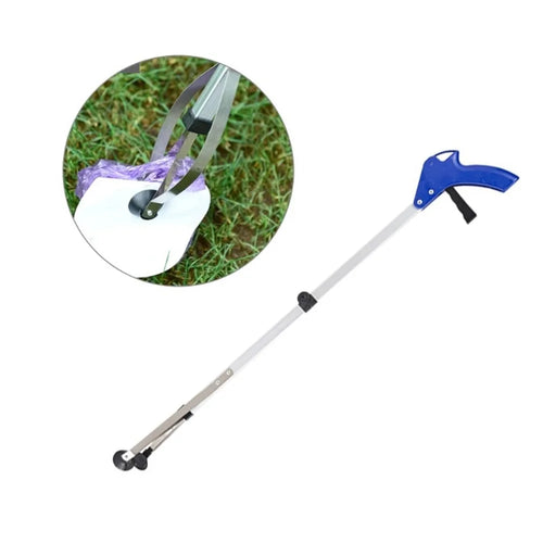Long-Arm Extension Foldable Pick-up Tool Claw - shaped Portable Trash Pickup Gripper - 1