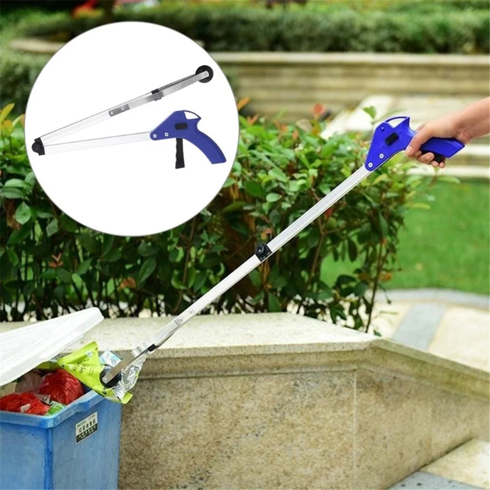 Long-Arm Extension Foldable Pick-up Tool Claw - shaped Portable Trash Pickup Gripper - 2