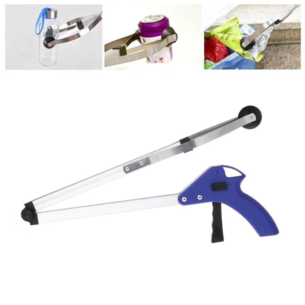Long-Arm Extension Foldable Pick-up Tool Claw - shaped Portable Trash Pickup Gripper - 3