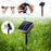 Multicolor Butterfly Solar Fairy String Light 4m 12-LED Home Yard Decor - 2