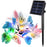 Multicolor Butterfly Solar Fairy String Light 4m 12-LED Home Yard Decor - 5