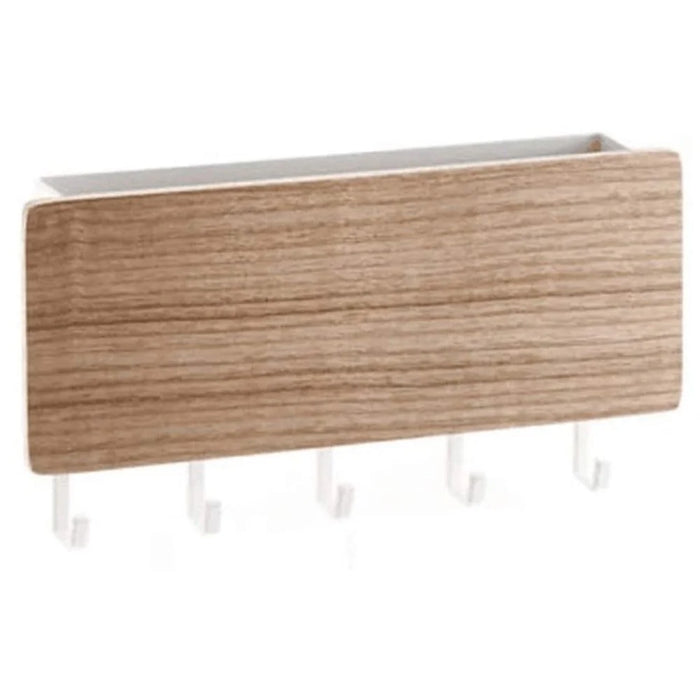 Key Rack Wall Mount Hanging Organizer Storage Hook Holder Box Gift - White - 3