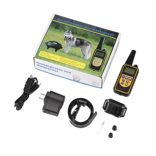 Home Indoor Dog Anti-barking Training Collar - US Plug - US Plug - 1