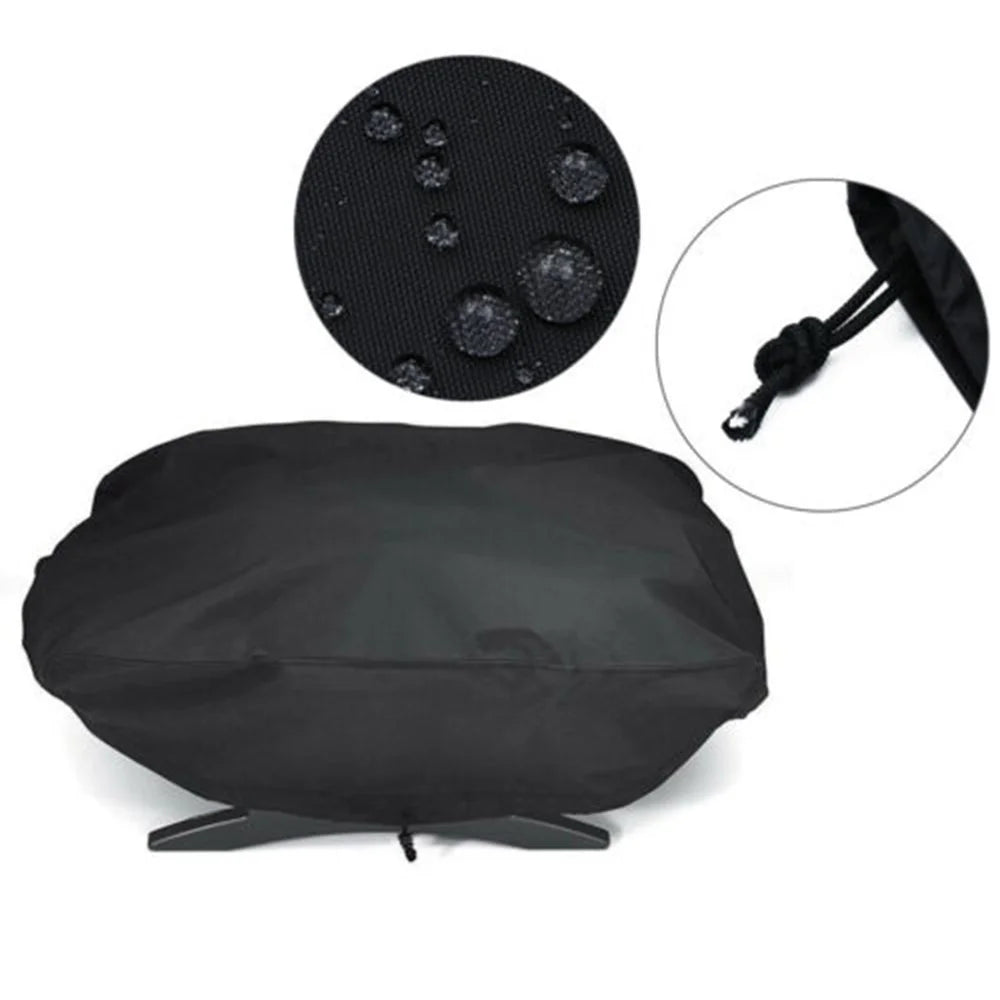 Dustproof Waterproof 210D Oxford Cloth Oven Cover for Weber 7110 Q1000 Series, Size: 67.1 x 44 x 32cm Oven Hood - 5