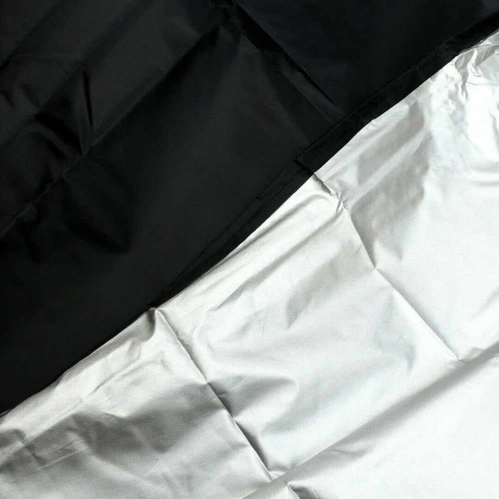 BBQ Cover 210D Waterproof Dustproof Cloth 85x40cm Outdoor Barbecue Stove Cover - 7