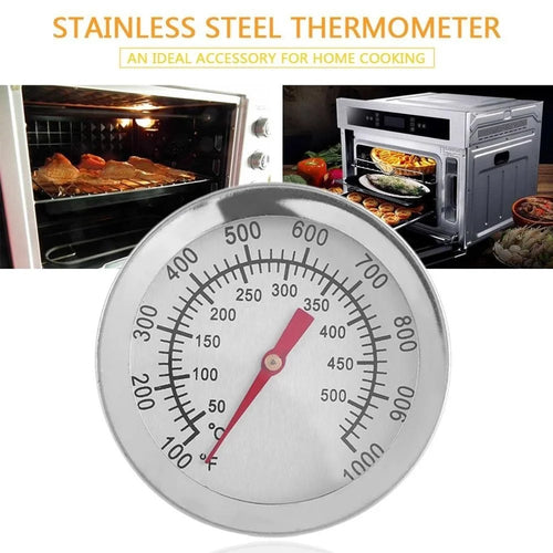 Bi - metal Stainless Steel Oven BBQ Grill Thermometer - 1