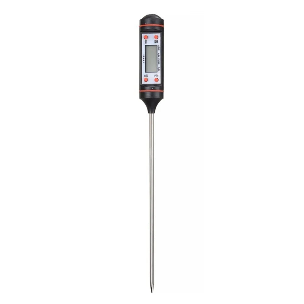 TP101 Digital Food Thermometer Long Probe Electronic Digital Thermometer BBQ Temperature Measuring Tool - 6