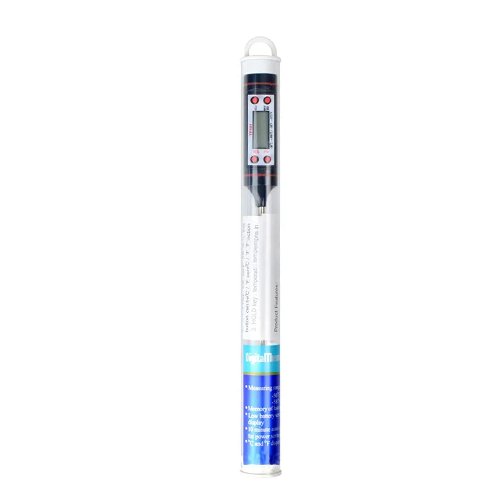 TP101 Digital Food Thermometer Long Probe Electronic Digital Thermometer BBQ Temperature Measuring Tool - 7