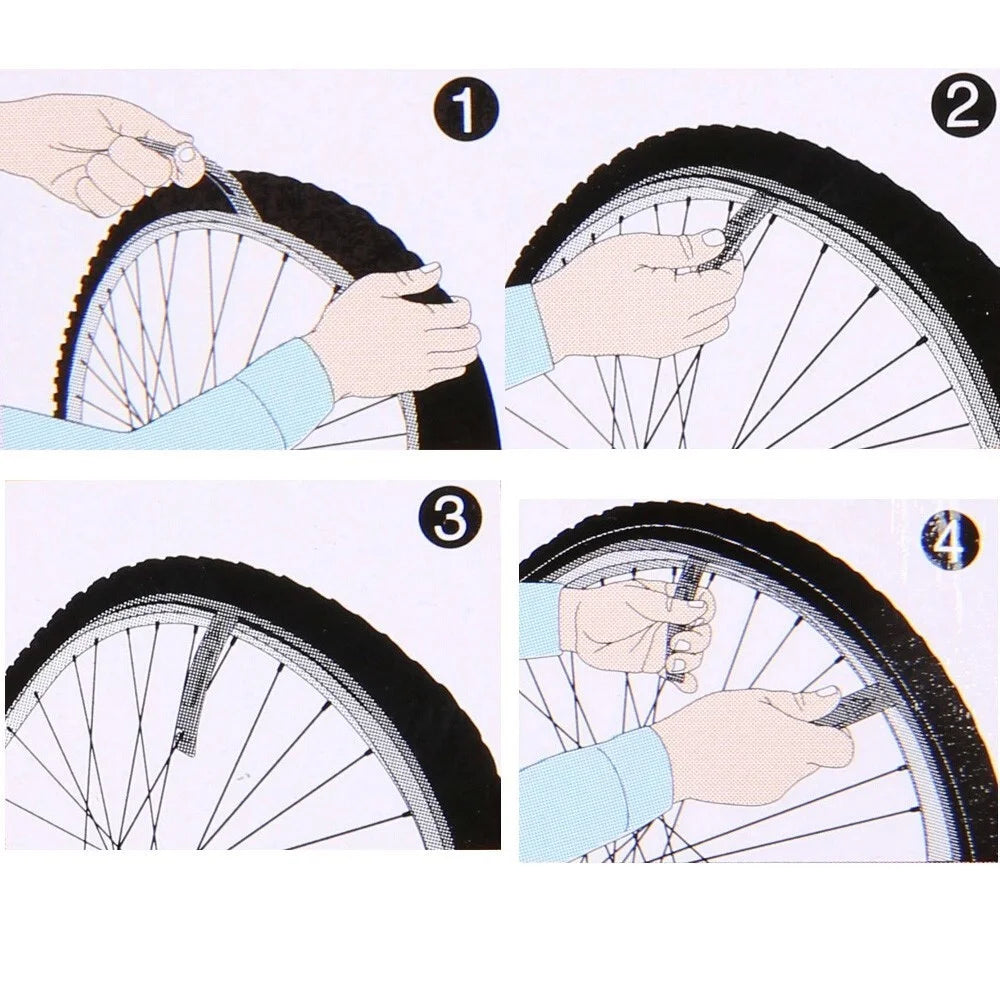 3Pcs/Bag Tyre Repair Tool for Bicycle Tyre Lever Tyre Scraper - 3