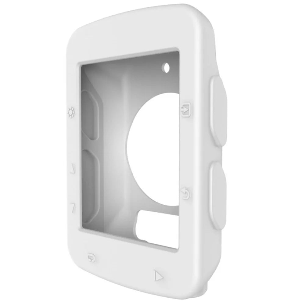 Cycling Computer Bicycle Watch Protective Silicone Case Frame for Garmin Edge 520 - White - 4