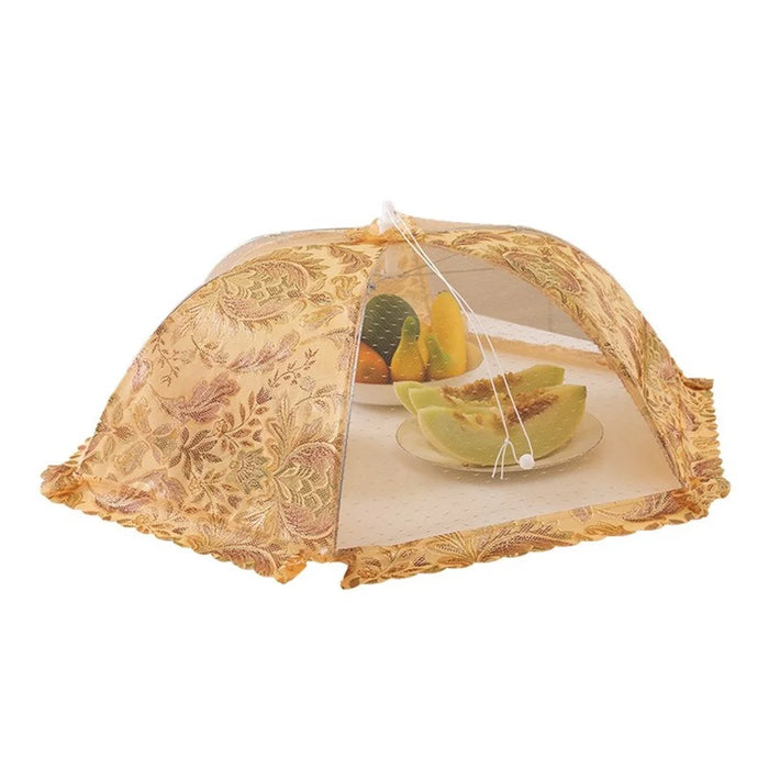 Thick Frame Lace Home Kitchen Dish Cover - Royal Style - 3