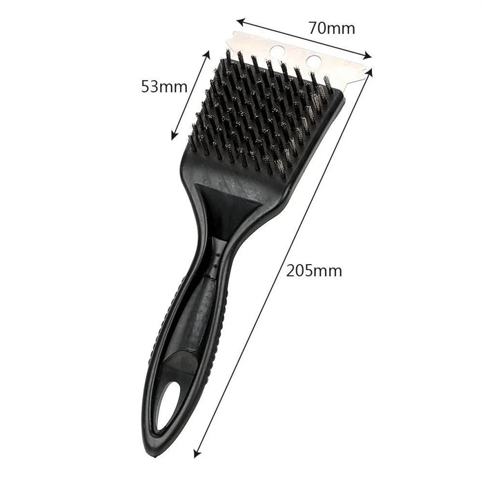 Multi-functional Barbecue Stainless Steel BBQ Wire Brush - 5