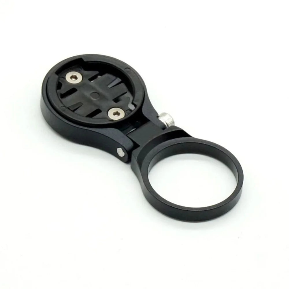 Aluminum Alloy Bicycle Speedometer Extension Bracket  Mount Holder for Garmin Breton - Black - 1