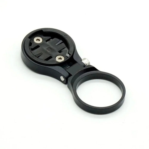 Aluminum Alloy Bicycle Speedometer Extension Bracket  Mount Holder for Garmin Breton - Black - 1