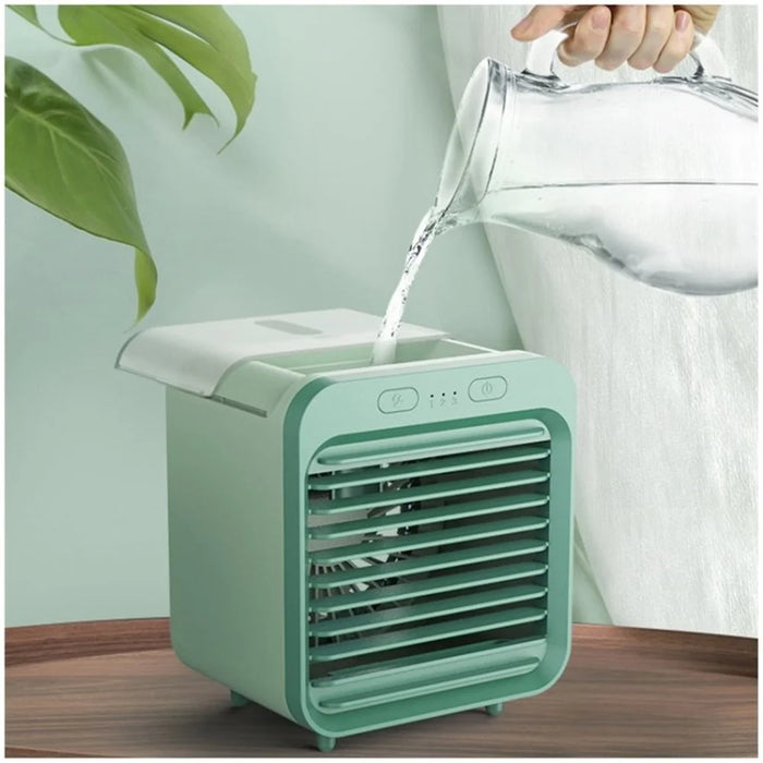 Desktop Cooling Spray USB Small Fan Home Office Cooling Fan - 4