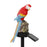 Modern Garden Decoration Resin Animal Solar Lamp - Red Parrot - 6