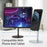 Aluminum Alloy Office Desktop Mobile Phone Bracket (Non-retractable) - Black - 3