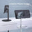 Aluminum Alloy Office Desktop Mobile Phone Bracket (Non-retractable) - Black - 4