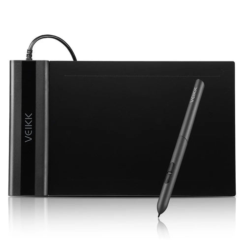 VEIKK S640 English Digital Drawing Tablet Sketchpad Electronic Drawing Board with Battery-free Stylus - 1