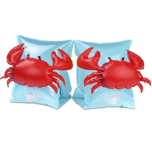 Children Swimming Water Sleeve PVC Arm Assisted Ring for 3-6 Years Old - Crab - 1