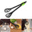 Home Cream Eggbeater Bakery Folder Stir Stick Egg Hand Shaking Baking Tool (Black) - 1