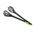 Home Cream Eggbeater Bakery Folder Stir Stick Egg Hand Shaking Baking Tool (Black) - 4