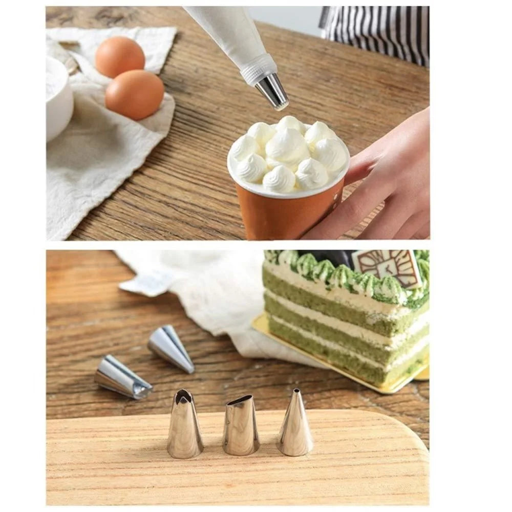 57 Pcs/Set Cake Tools Kitchen Baking Pastry Supplies Dessert Cake Decorating Set - 4