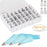 58 Pcs/Set Cake TPU Cream Bag Nozzle - 1