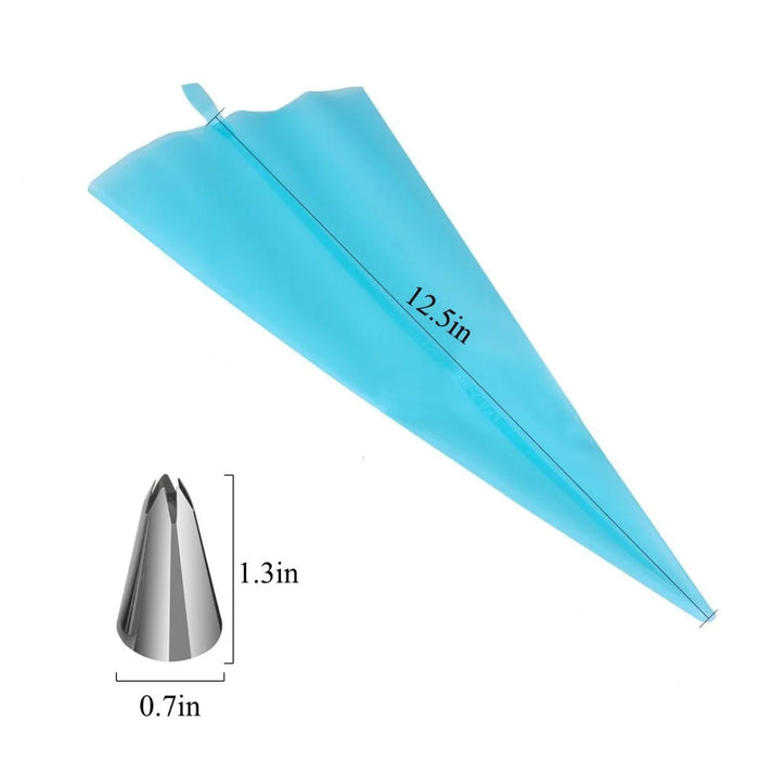 58 Pcs/Set Cake TPU Cream Bag Nozzle - 5