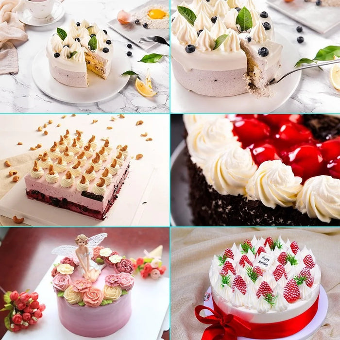 58 Pcs/Set Cake TPU Cream Bag Nozzle - 7
