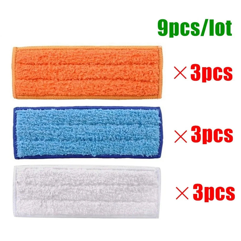 9Pcs/Set Wet Mopping Pad Dry Sweeping Pad for iRobot Braava Jet 240/241 - 1