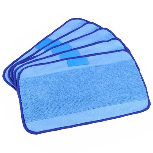 Wet Mopping Pad Dry Sweeping Pad Replacement for iRobot Braava 321 / 380 / 320 / 380t / 390t / 5200C / 5200 / 4200 / 4205 - Blue//5Pcs / Set - 1