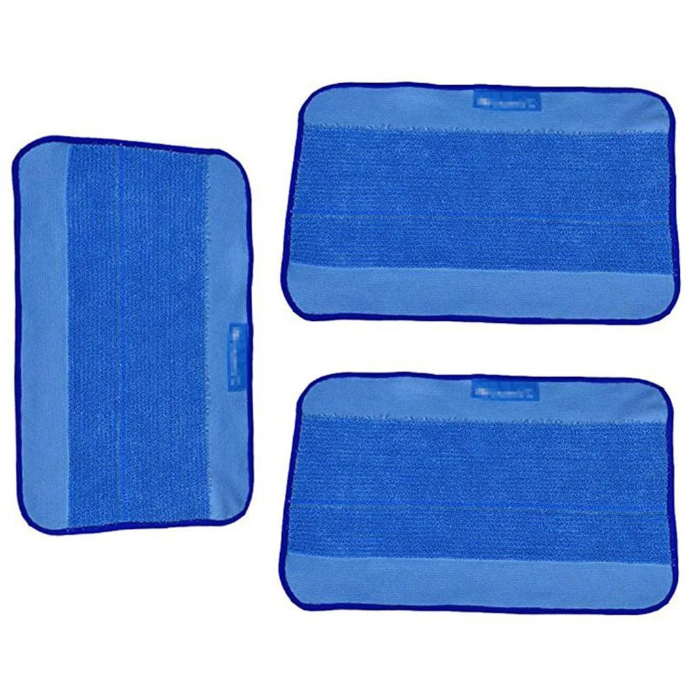 Wet Mopping Pad Dry Sweeping Pad Replacement for iRobot Braava 321 / 380 / 320 / 380t / 390t / 5200C / 5200 / 4200 / 4205 - Blue//5Pcs / Set - 4