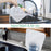 6 Pcs/Bag Transparent Fresh - keeping Bag Frosted EVA Refrigerator Food Storage Container Sealed Bag - 3