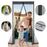 Magnetic Screen Door Curtain Fiberglass Mesh Screen Door with Magnets Fly Mosquitos Bug Insect Screen - Black//80 x 210cm - 1