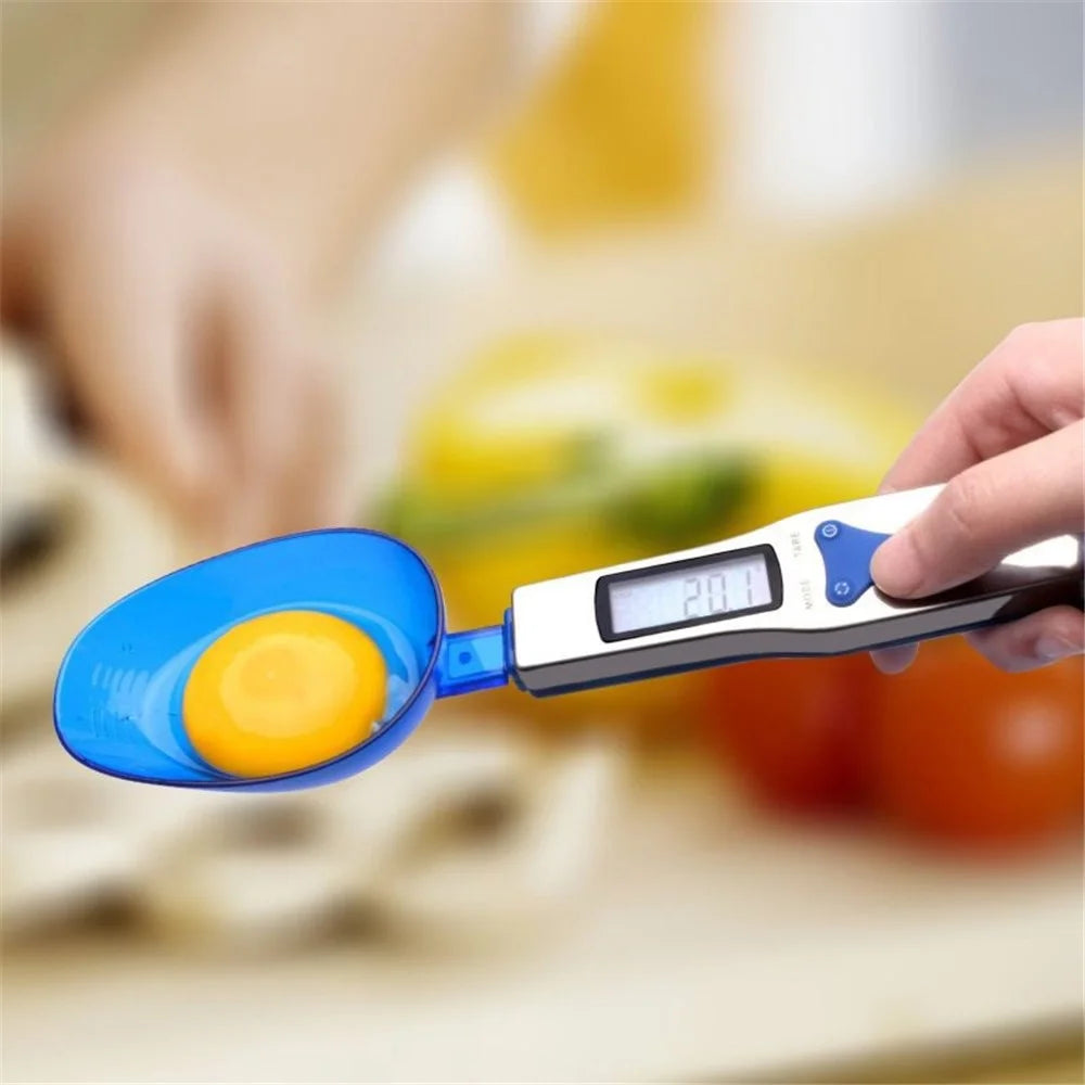 Digital Scale Spoon LCD Display 500g/0.1g High Precision Electronic Measuring Spoon Balance for Kitchen Cooking Baking - 4
